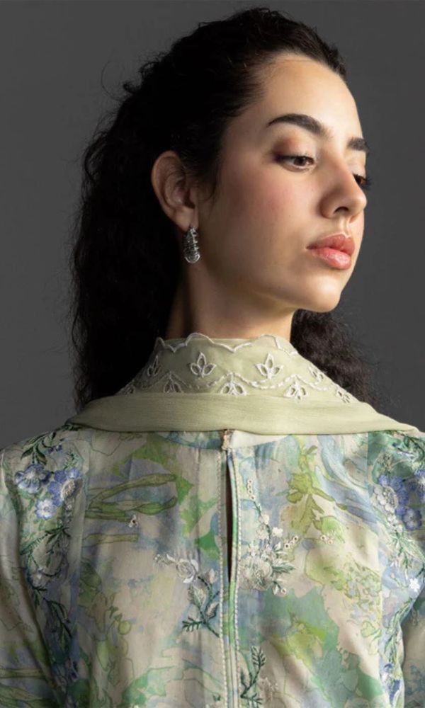 Lawn 3pc unstitched digital printed suit