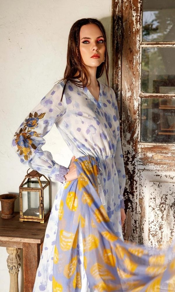 Maria B lawn 2pc digital printed suit - Summer collection