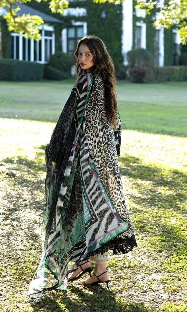 khaadi studio Lawn 3pc usntitched summer digital printed suit best selling
