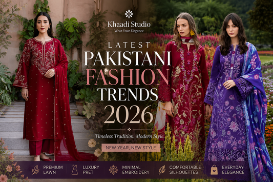 latest pakistani fashion trends 2026