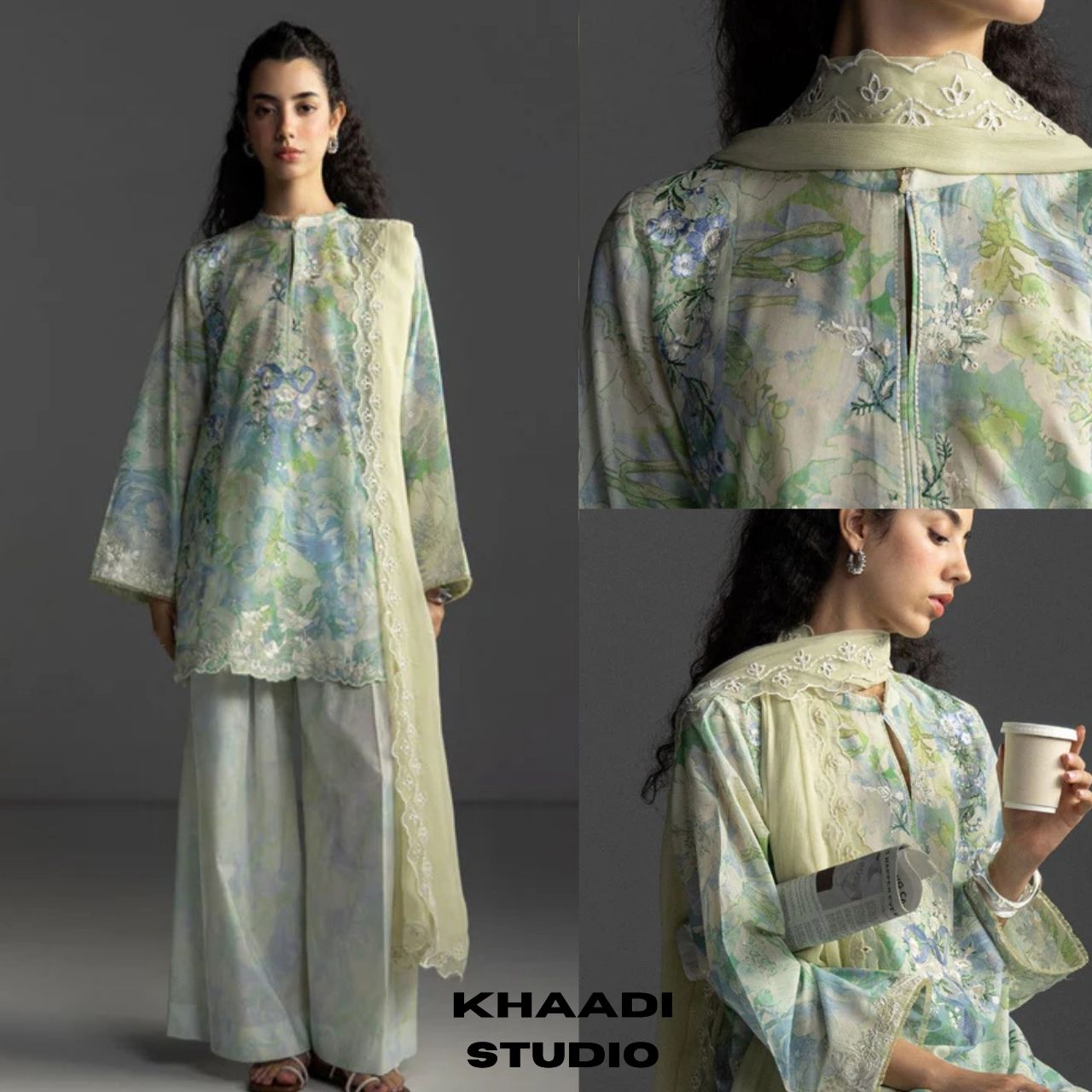 Lawn 3pc unstitched digital printed suit