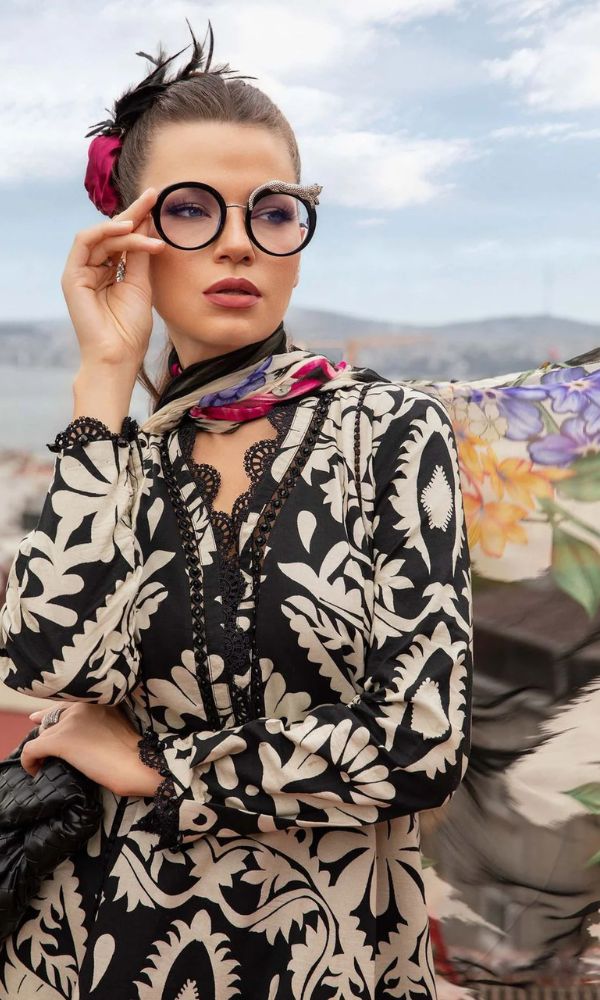 Khaddar 3pc unstitched digital printed winter collection