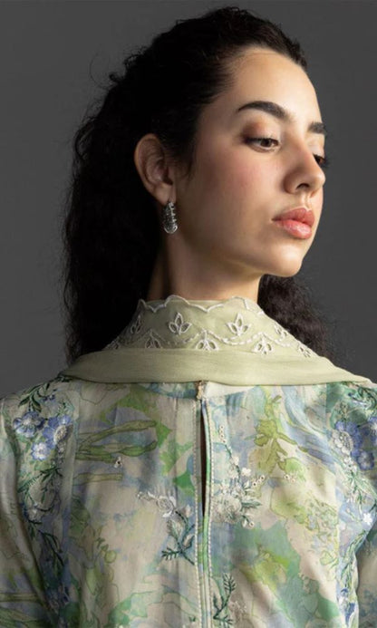 Lawn 3pc unstitched digital printed suit