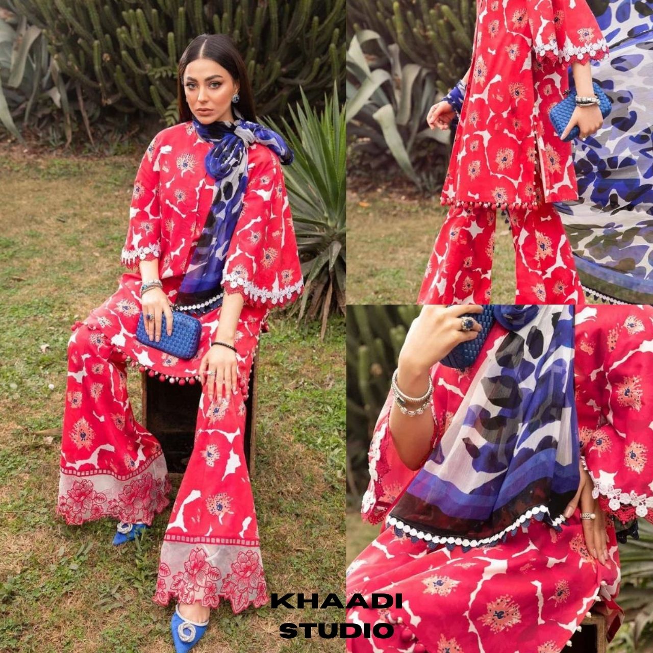 Lawn 3pc unstitched digital printed suit