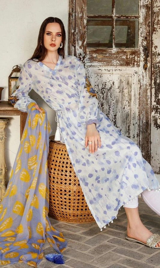 Maria B lawn 2pc digital printed suit - Summer collection