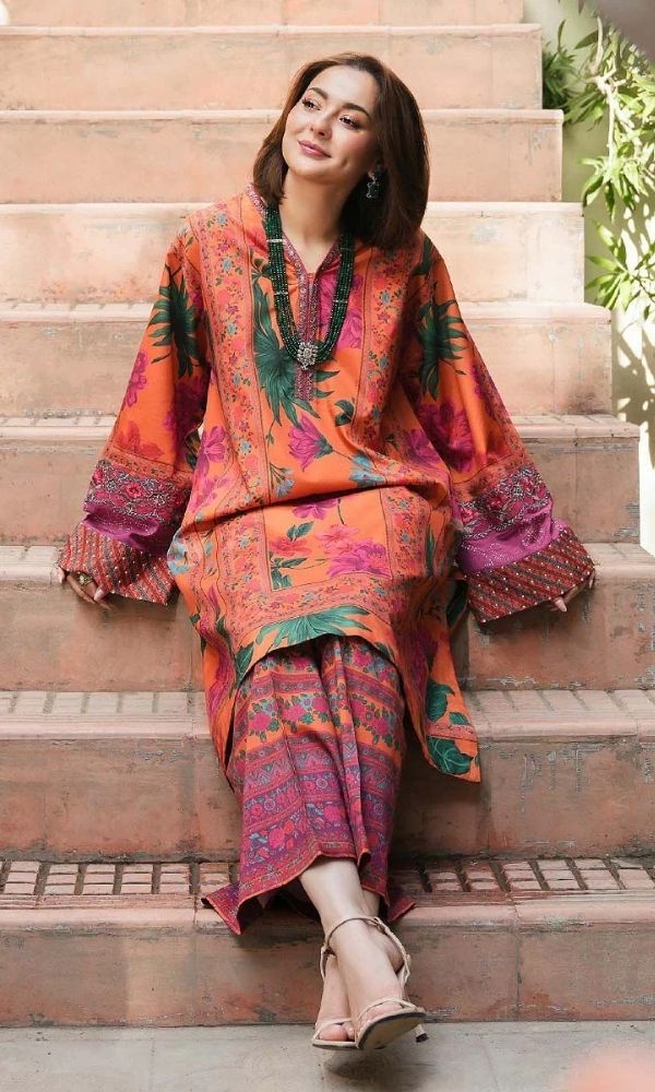 khaadi studio Lawn 2pc unstitched summer collection digital printed suit new collection for summer