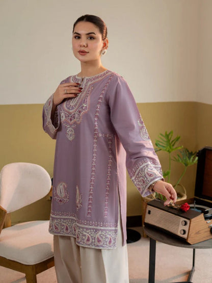 Lawn 2pc unstitched embroired summer collection suit