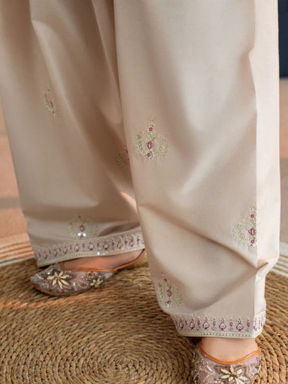 Lawn 2pc unstitched embroired summer collection suit