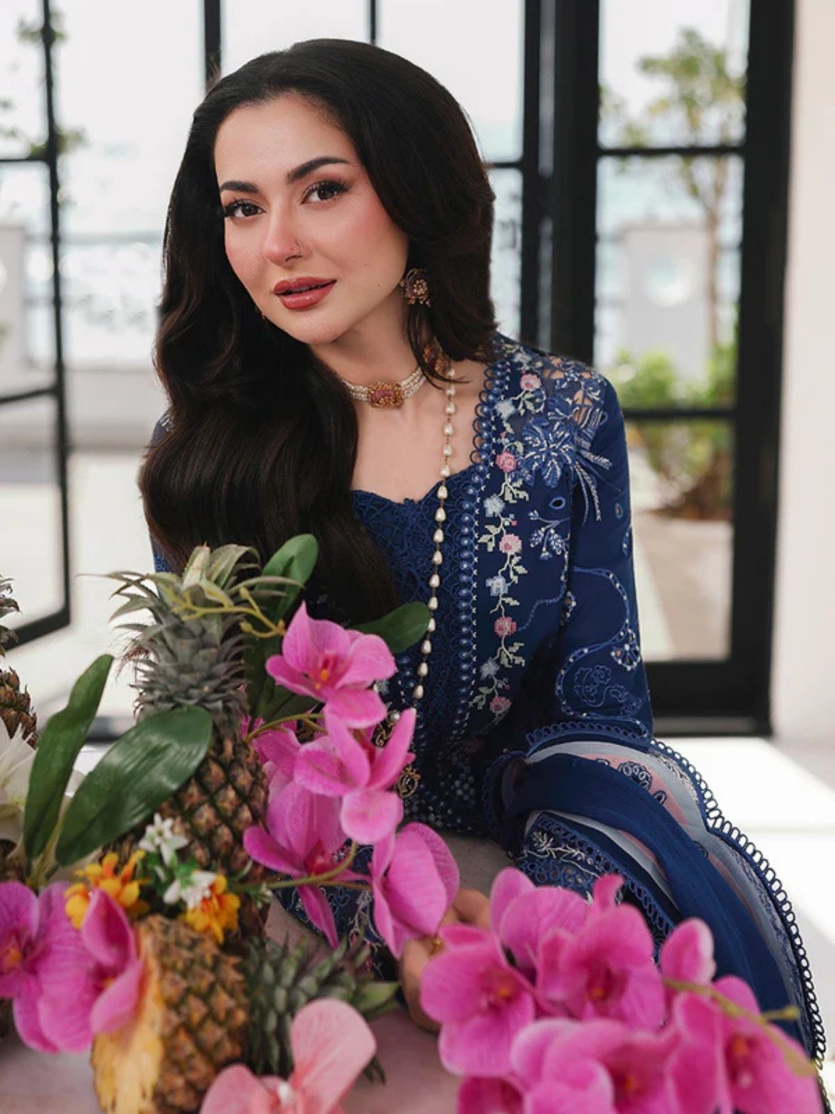 Lawn 3pc unstitched fully embroiered summer collection suit