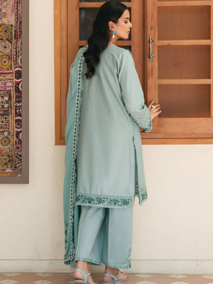 Lawn 3pc unstitched embroiered summer collection article