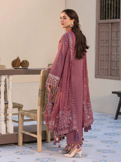 Lawn 3pc unstitched embroiered summer collection article