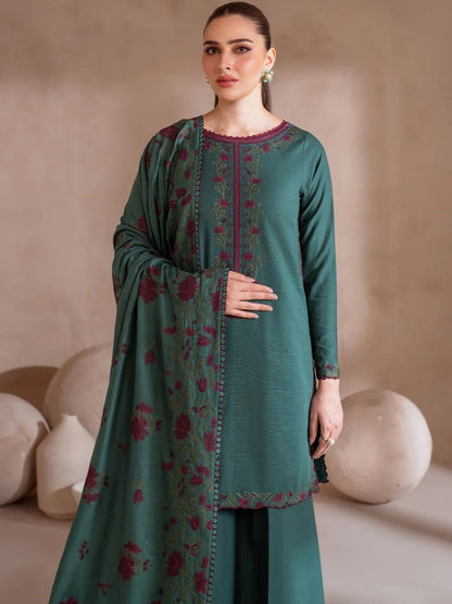 Dhanak 3pc unstitched winter collection beautiful design