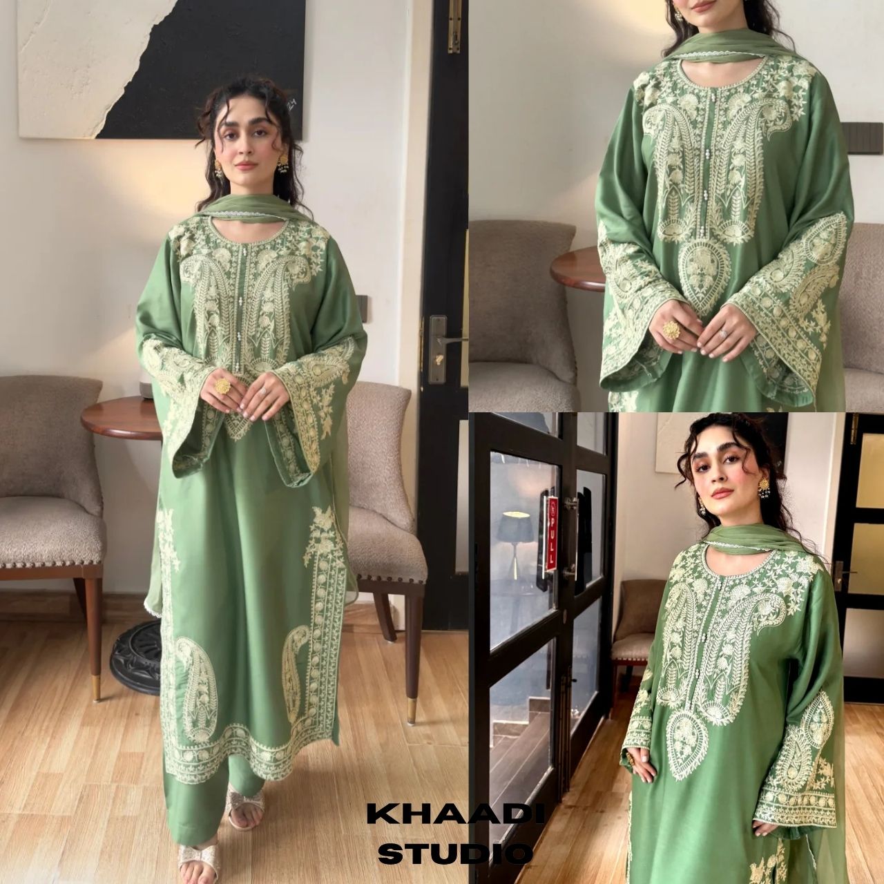 Lawn 3pc unstitched embroidered summer collection suit